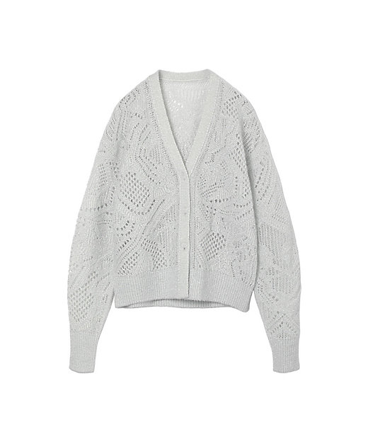 Shimmering Knit Cardigan 6S／MM26SS