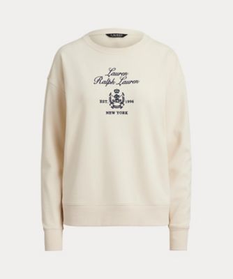 エンブロイダリークレスト フリース プルオーバー