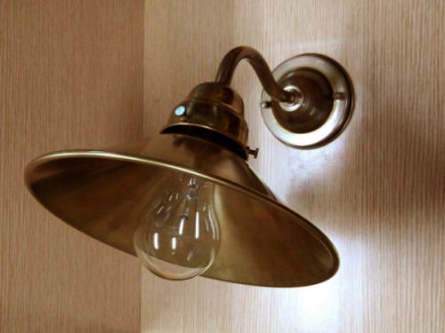 新品・P-1ブラケット・セード付昭和レトロ照明 後藤照明