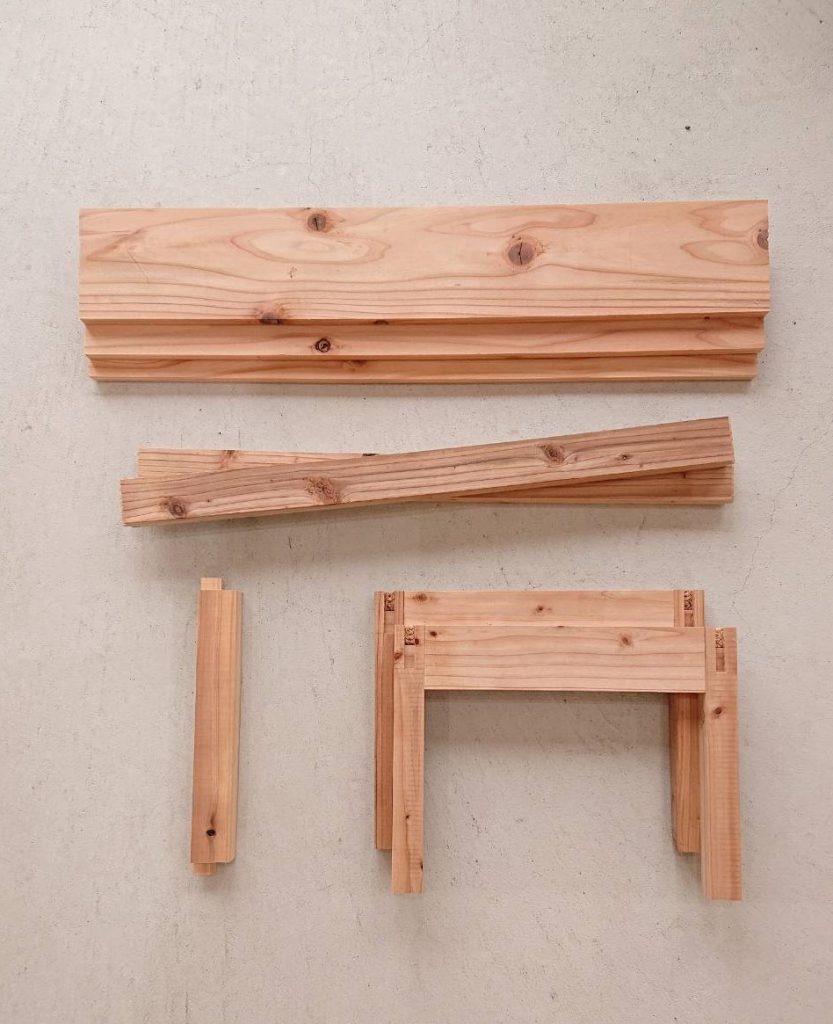 DIYを楽しもう！天然無垢材のミニベンチ手作りキットプレゼント