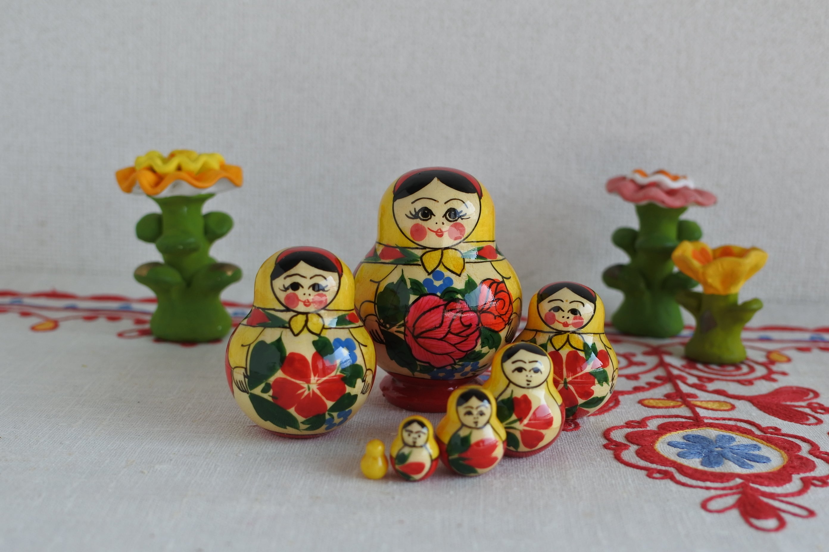 ロシア雑貨 マトリョーシカ 6P 7P 8P 10P 11P 12P ロシア各地の工房