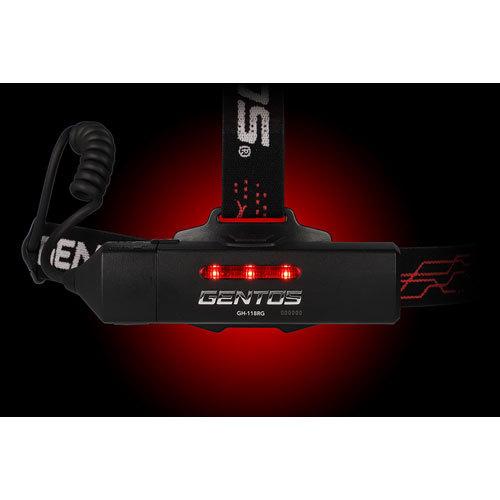 ジェントス GENTOS Gシリーズ LEDヘッドライト GH-118RG : cocoatta