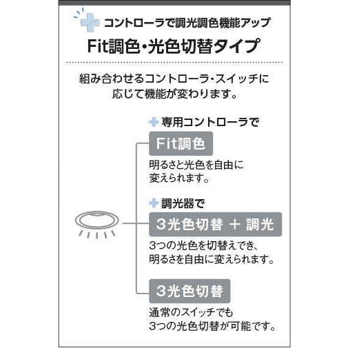 KOIZUMI（コイズミ） LED パネルダウンライト 高気密SB 100W相当 調光