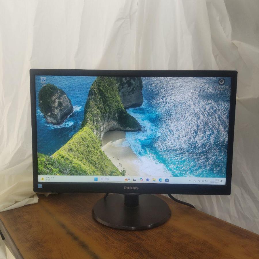 ec訳あり特価 映りは正常確認済PHILIPS 223V5L HDMI接続 爆買