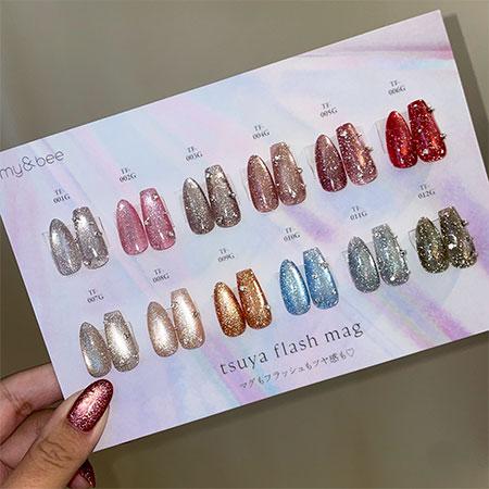 my&bee マイビー つやフラッシュマグセットB（007〜012／6色） TF-SB