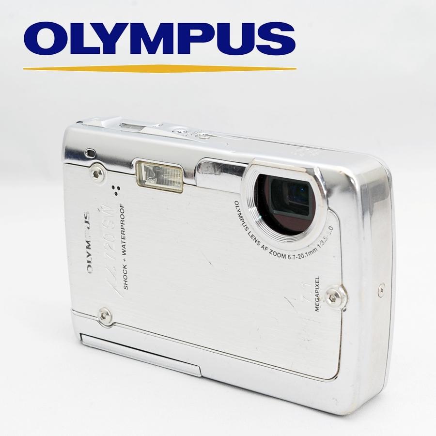 μ（ミュー） オリンパス OLYMPUS μ 720SW 防水カメラ 耐衝撃 コンデジ