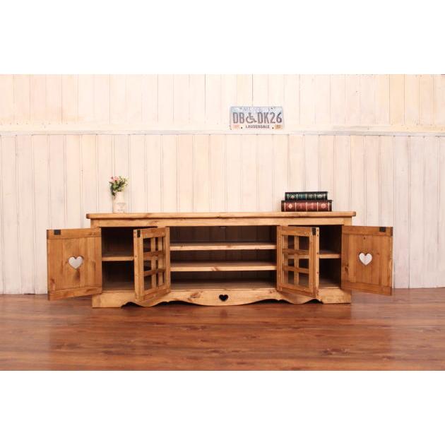 テレビ台 幅130 サイズオーダー 手作り 木 木製 北欧 無垢 パイン材