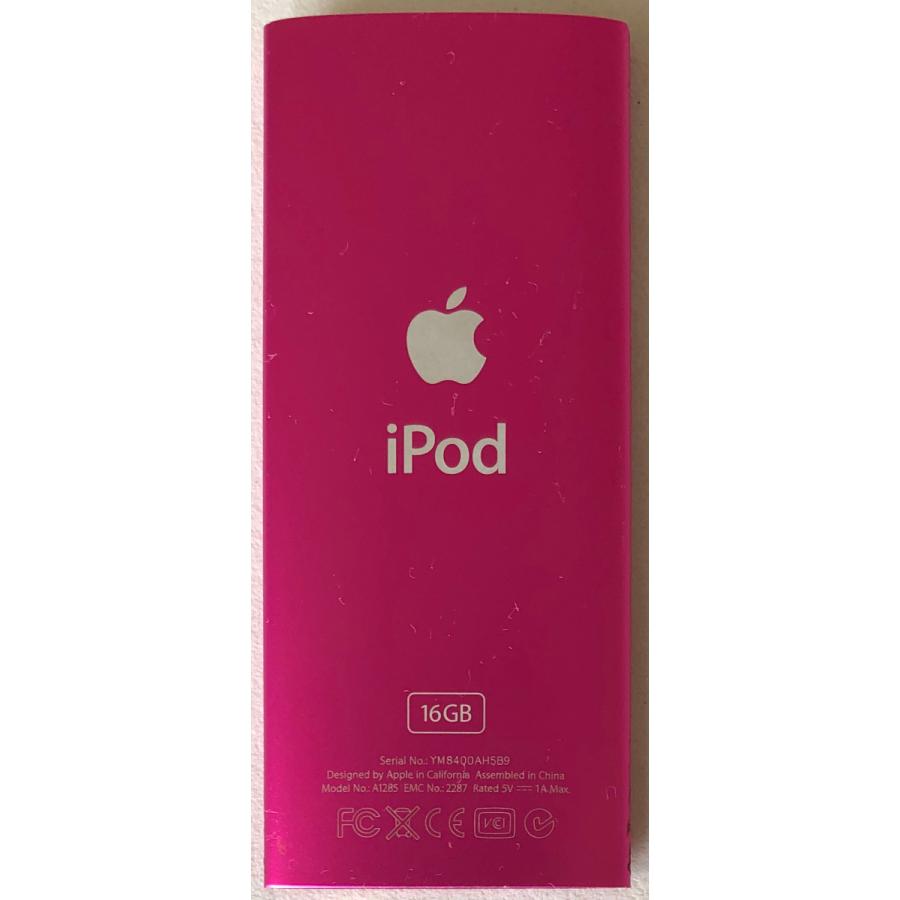 iPod nano Apple 第4世代（16GB）ピンク MB907J/A : Centro - 通販