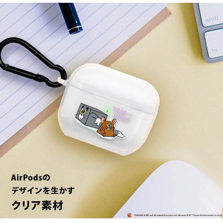 AirPods 第3世代 抗菌 ソフト ケース カバー トムとジェリー