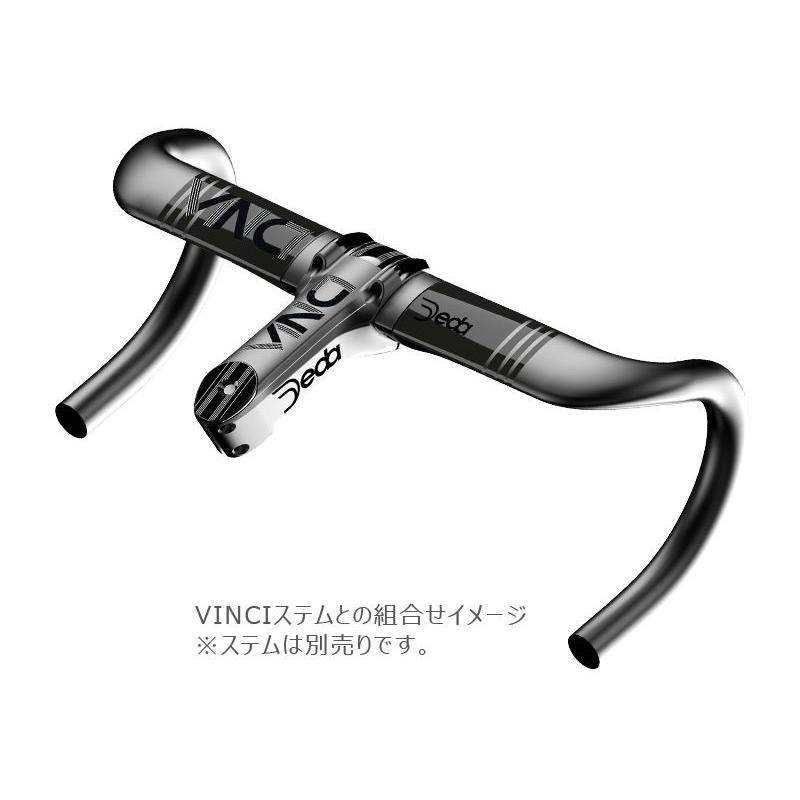 特セール)デダ（DEDA） VINCI（ヴィンチ）DCR カーボンハンドルバー