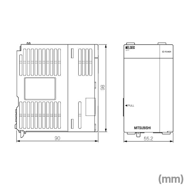 三菱電機（MITSUBISHI ELECTRIC） Q63P (電源ユニット) (DC24V) NN