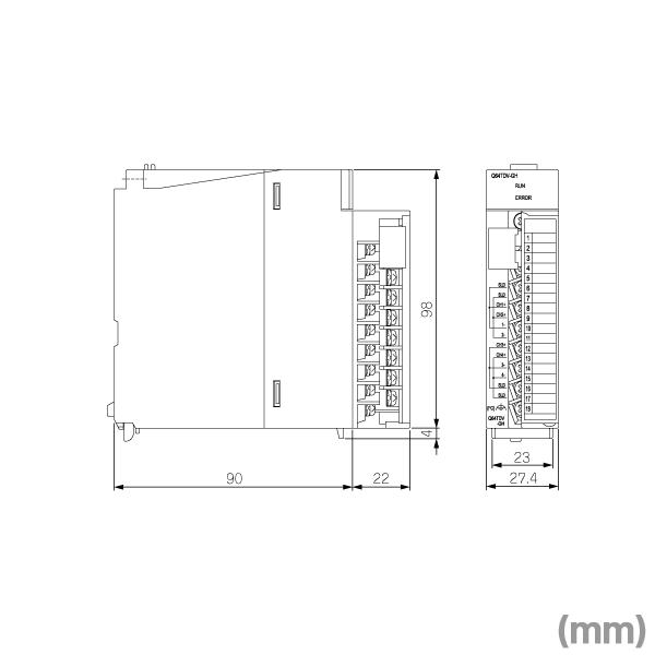 三菱電機（MITSUBISHI ELECTRIC） Q64TD 温度入力ユニット (熱電対入力