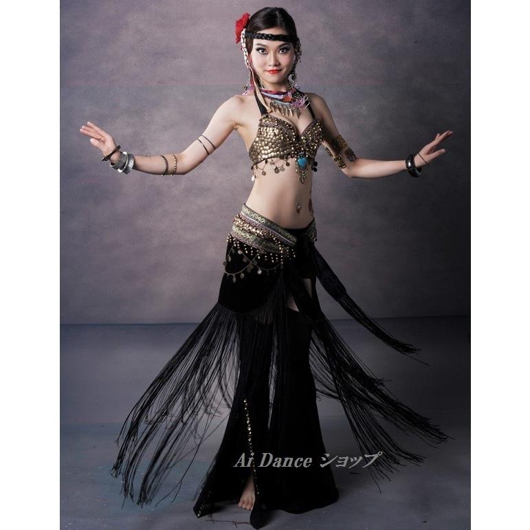 新着 ベリーダンス 衣装 エスニック トライバル ブラ ベルトヒップ
