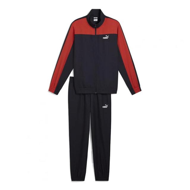 PUMA（プーマ） メンズ ウインド 上下セット ウーブン カラーブロック