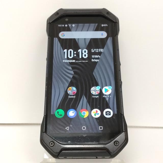 TORQUE 5G KYG01 au SIMロック解除済み ブラック 送料無料 即決 本体