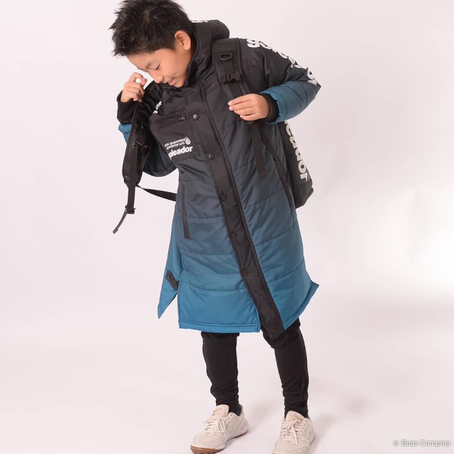 ゴレアドール ジュニアグラデーション中綿ベンチコート【送料無料