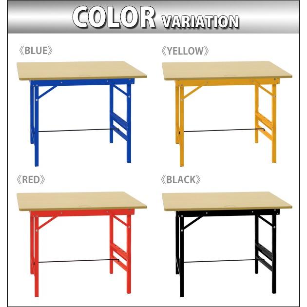 ワークテーブル ワークベンチ 黒 工作台 作業台 作業台幅約1000mm 作業