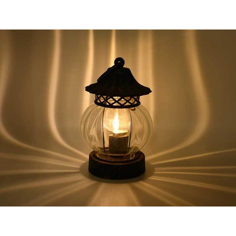 LEDランタン アイアン S スタンドライト おしゃれ LED ランタン