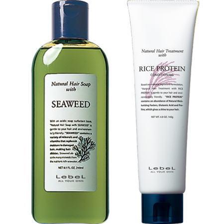 ルベル ／ナチュラル ヘア ソープ ウィズ SW 240ml ＆ トリートメント