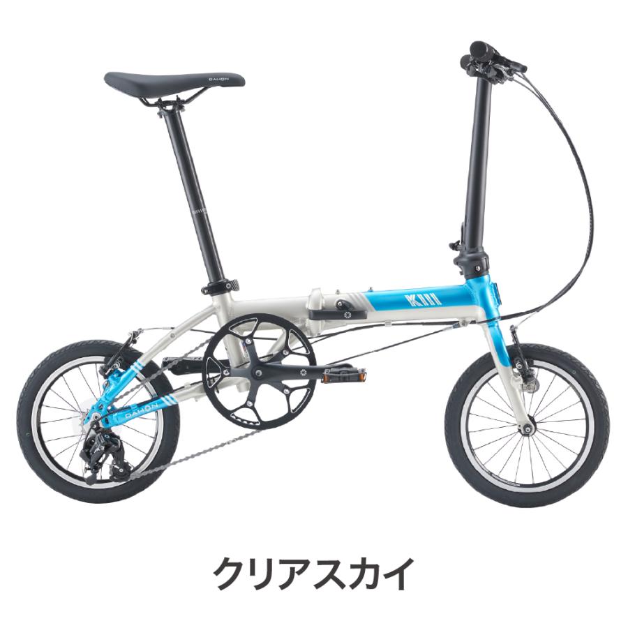 DAHON（ダホン） K3 折りたたみ自転車 最新モデル コンパクト 14インチ