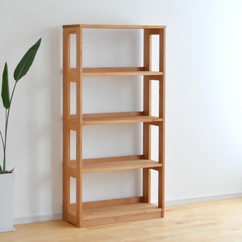 杉工場 本棚 書棚 ブックシエル70 幅70cm オール天然木 日本製 ブック