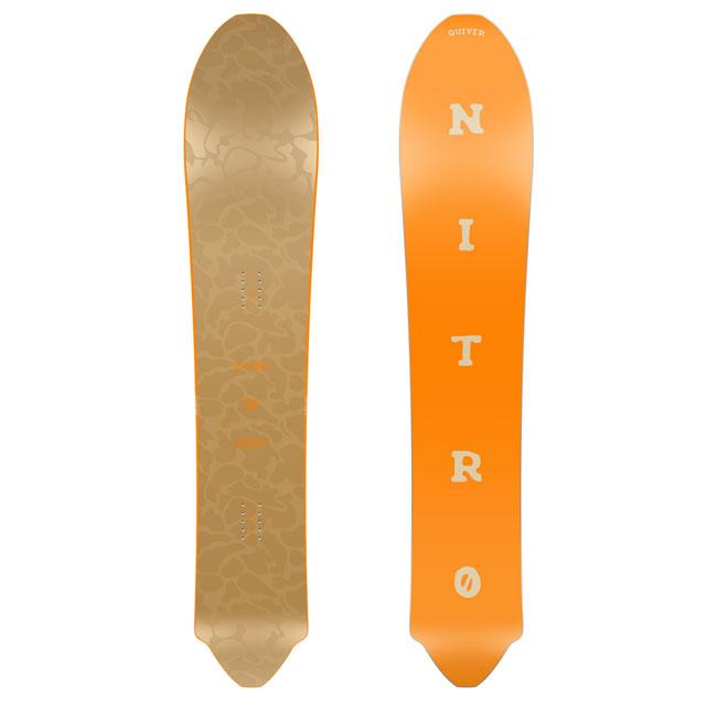 NITRO（ナイトロ） スノーボード NITRO QUIVER Pow 25-26クイバー パウ