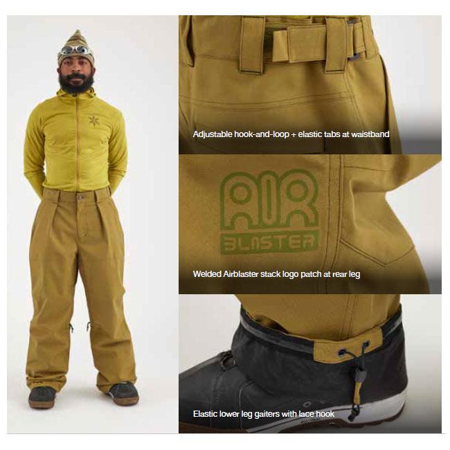 エアブラスター AIRBLASTER Contrast Pant 24-25 マックスパンツ