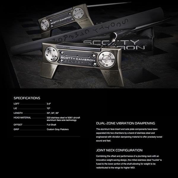 SCOTTY CAMERON 【即日出荷】スコッティキャメロン コンセプトX CX-02