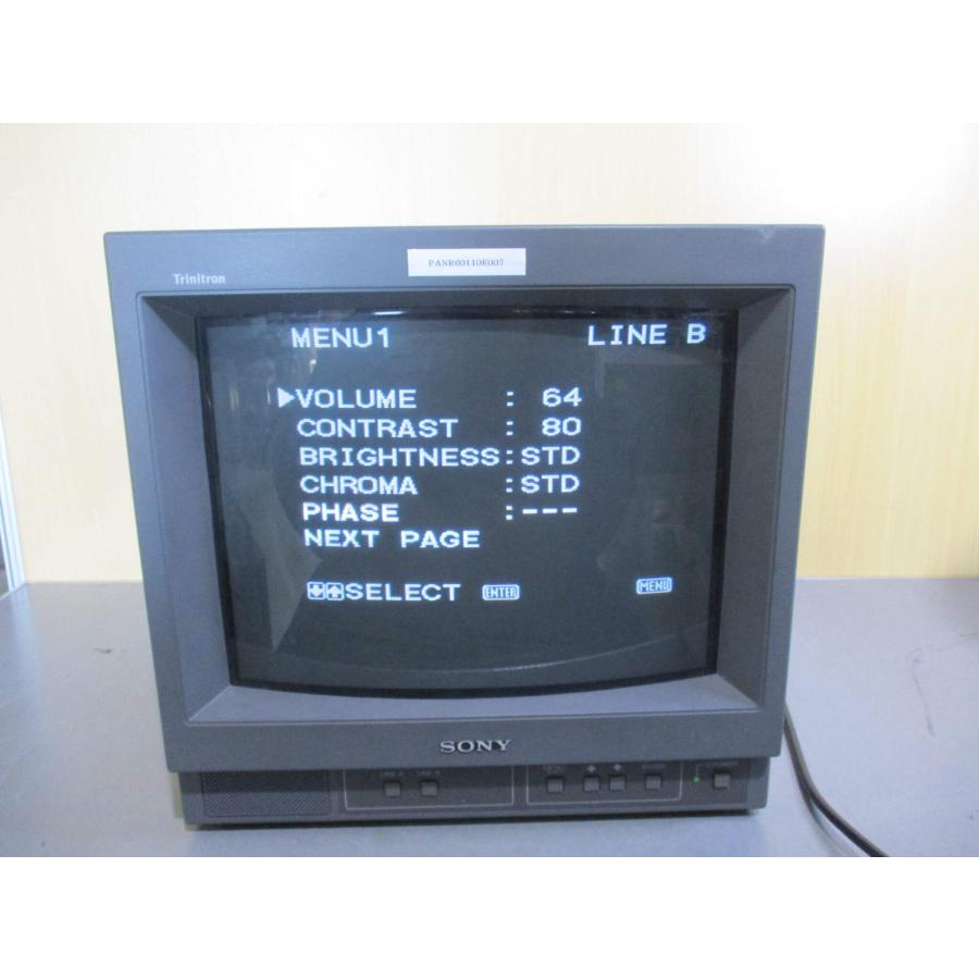 中古SONY pvm-14n5j 業務用モニター/14インチカラー(PANR60110E007
