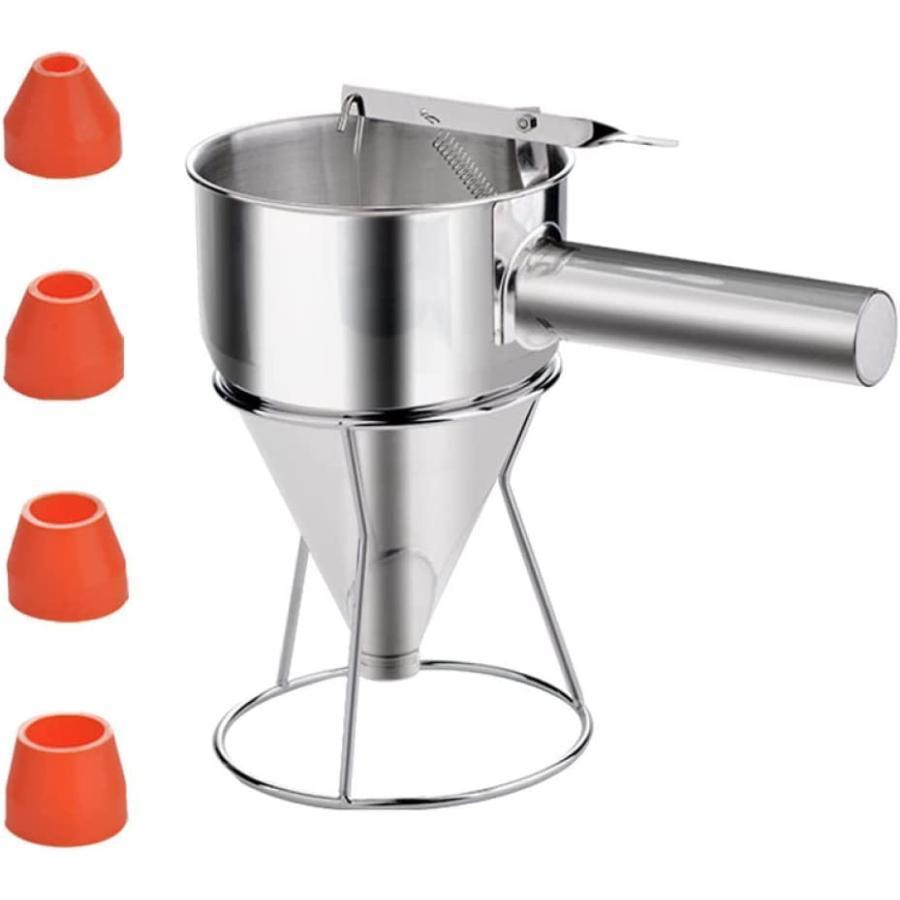 チャッキリ 種落し ロート ステンレス製 タコ玉バッターディスペンサー