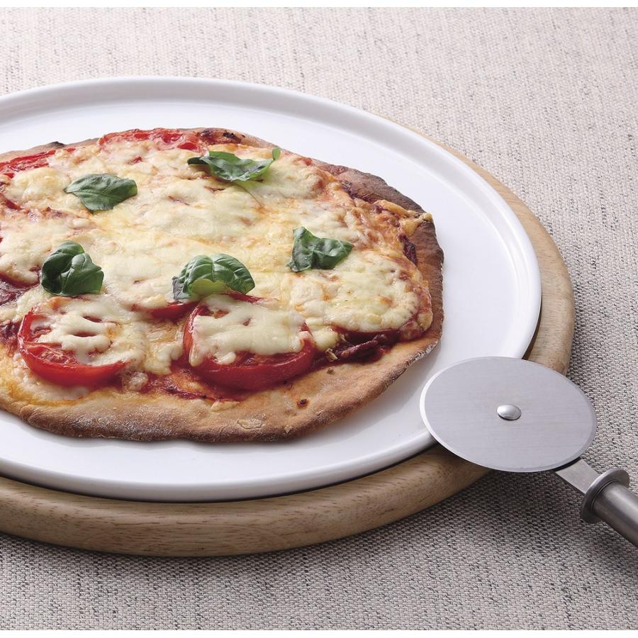 30cmピザ 白い陶器磁器の食器 おしゃれな業務用洋食器 お皿特大皿平皿