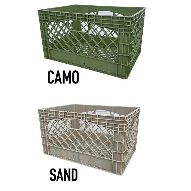 ミルククレート カゴ プラスチックボックス AS MILK CRATE RECTANGLE