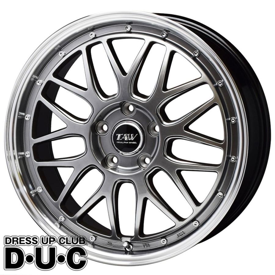 ホイール4本セット 18インチ 人気の段リム レオウィングFM9 18-7.5 5