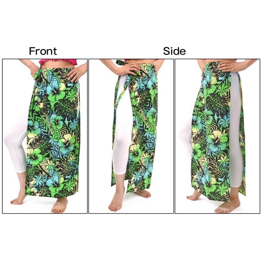 フラダンス衣装 タヒチアン フラ セットアップ 上下セット ハワイ ふら