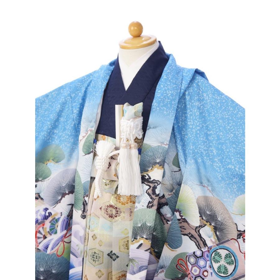 七五三 5歳 男の子 着物レンタル 5才 753 男 105cm〜115cm 羽織袴