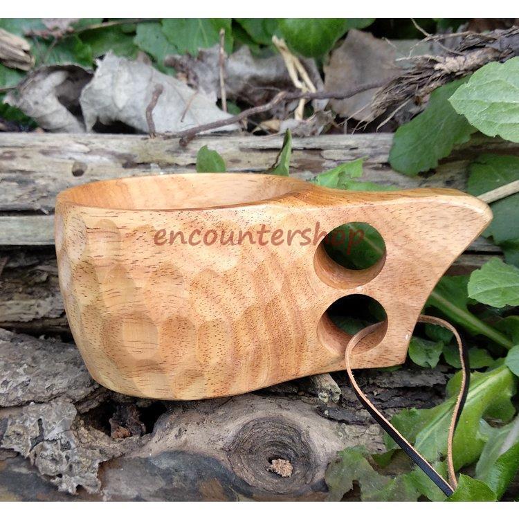 キャンプ アウトドア カップ ククサ 北欧モダン 天然木製 コーヒー