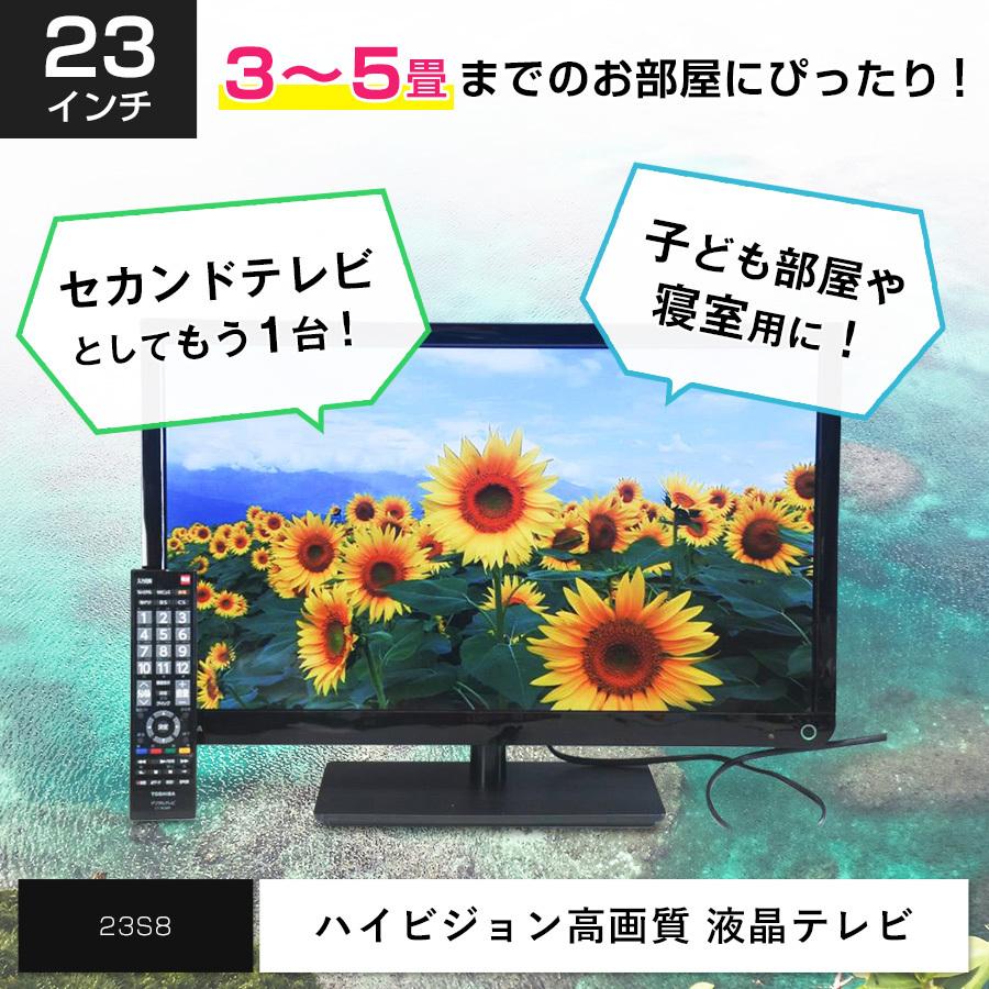 REGZA（レグザ） 東芝 液晶テレビ REGZA 23V型 (2014〜2015年製) 中古
