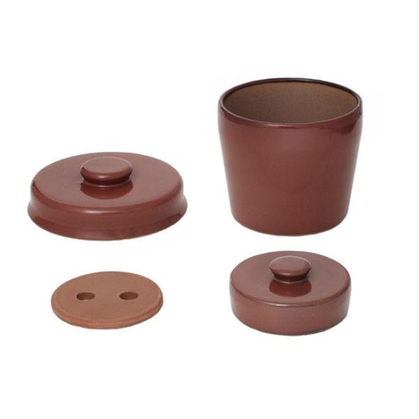 浅漬け名人（茶）（菜漬器）（漬物レシピ本付き） : ナチュラルコスメ