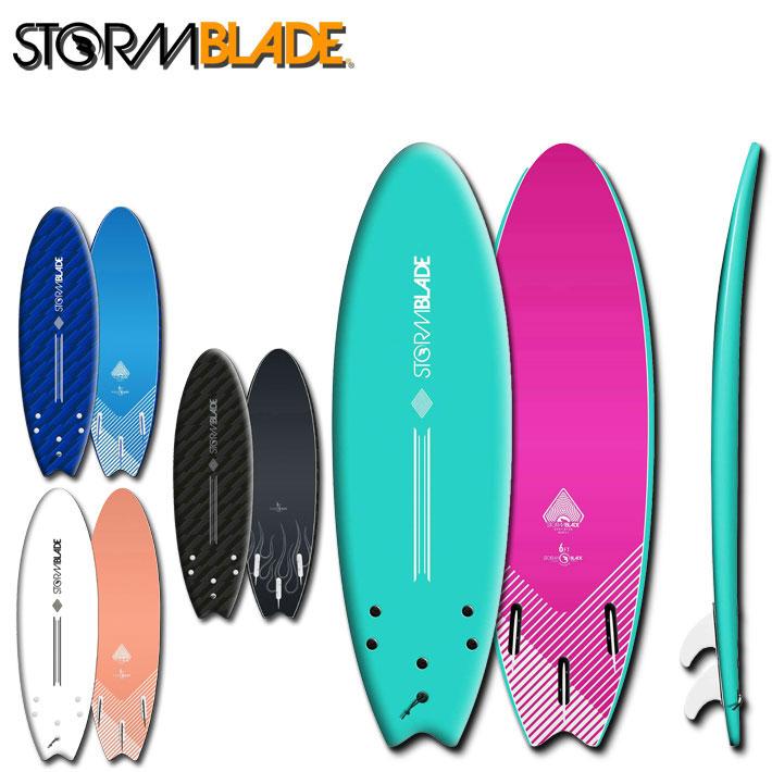 STORMBLADE ストームブレード ソフトボード 6ft SWALLOW TAIL 6'0 TRI