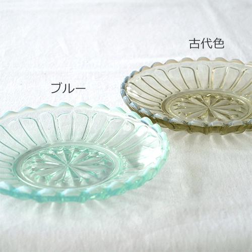 廣田硝子 ＼3/5はポイント10倍／ 廣田硝子 雪の花 デザートトレー 17cm