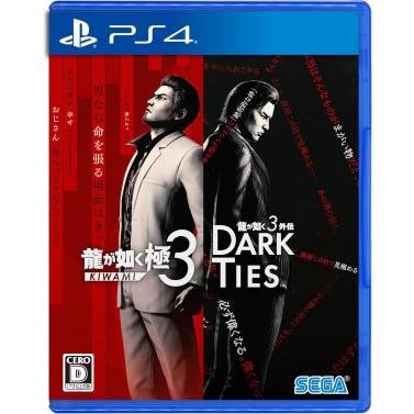 セガ（SEGA） (PS4)龍が如く 極3 / 龍が如く3外伝 Dark Ties(新品