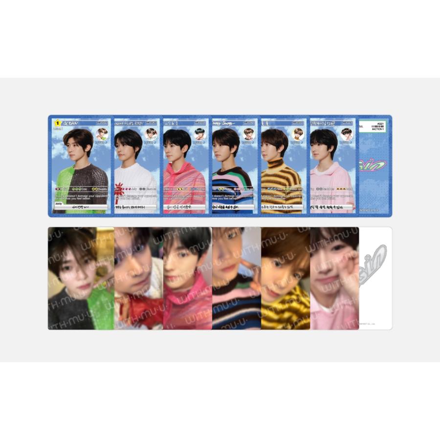 NCT WISH - ブルー RANDOM TRADING CARD (LOG in ver.) / 2025 ASIA