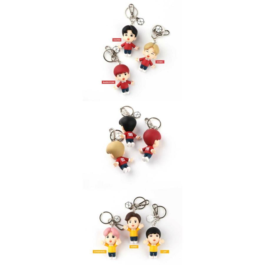 EXO 公式 フィギュアキーリング FIGURE KEYRING [メンバー別選択