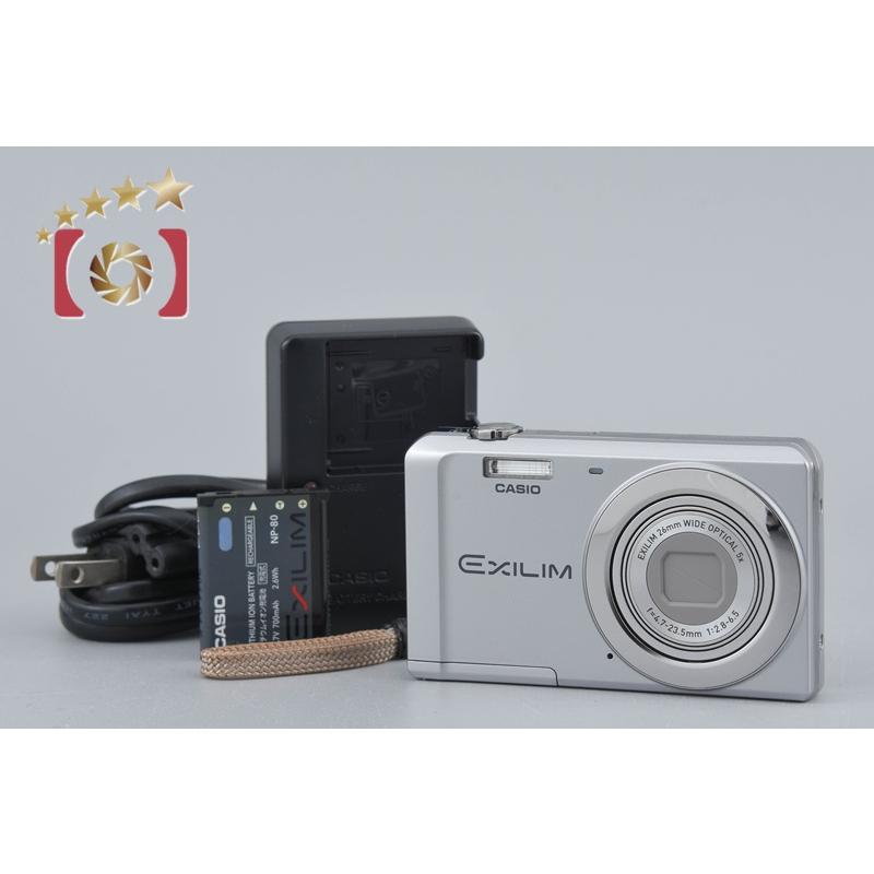 CASIO（カシオ） 【中古】CASIO EXILIM EX-ZS5 シルバー コンパクト