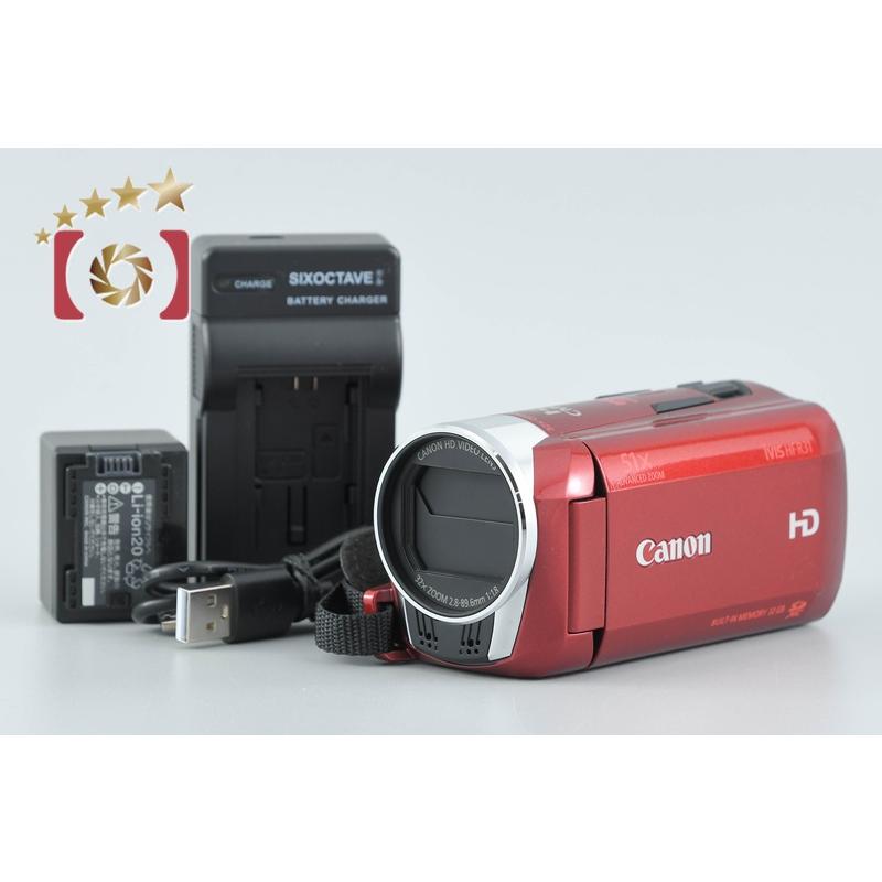 キヤノン（Canon） 【中古】Canon iVIS HF R31 レッド ビデオカメラ
