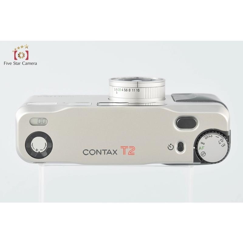 中古】CONTAX コンタックス T2 コンパクトフィルムカメラ 元箱付
