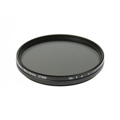 互換品】 Nikon COOLPIX P950用 可変ND(ND2〜ND400) フィルター 67mm