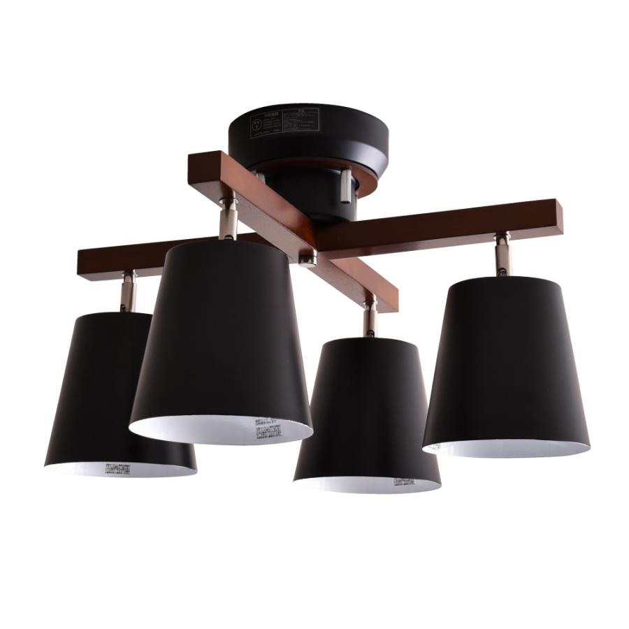 VENTOTA シーリングライト スポットライト おしゃれ 4灯 照明器具 6畳