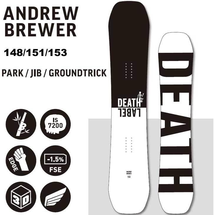 DEATH LABEL 22-23 DEATH LABEL デスレーベル スノーボード 【 ANDREW