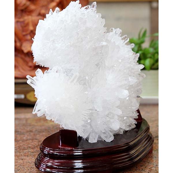 クラスター 水晶 浄化 水晶 クラスター 専用台座付き 浄化用